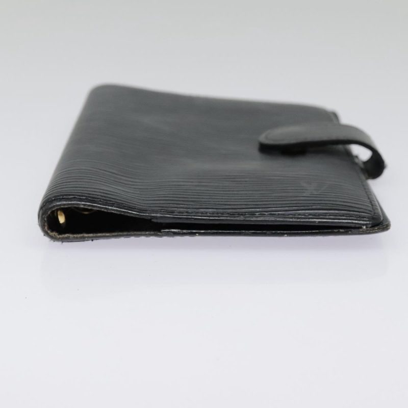 Louis Vuitton Epi Agenda PM Day Planner Cover Black R20052  85781 - Image 6