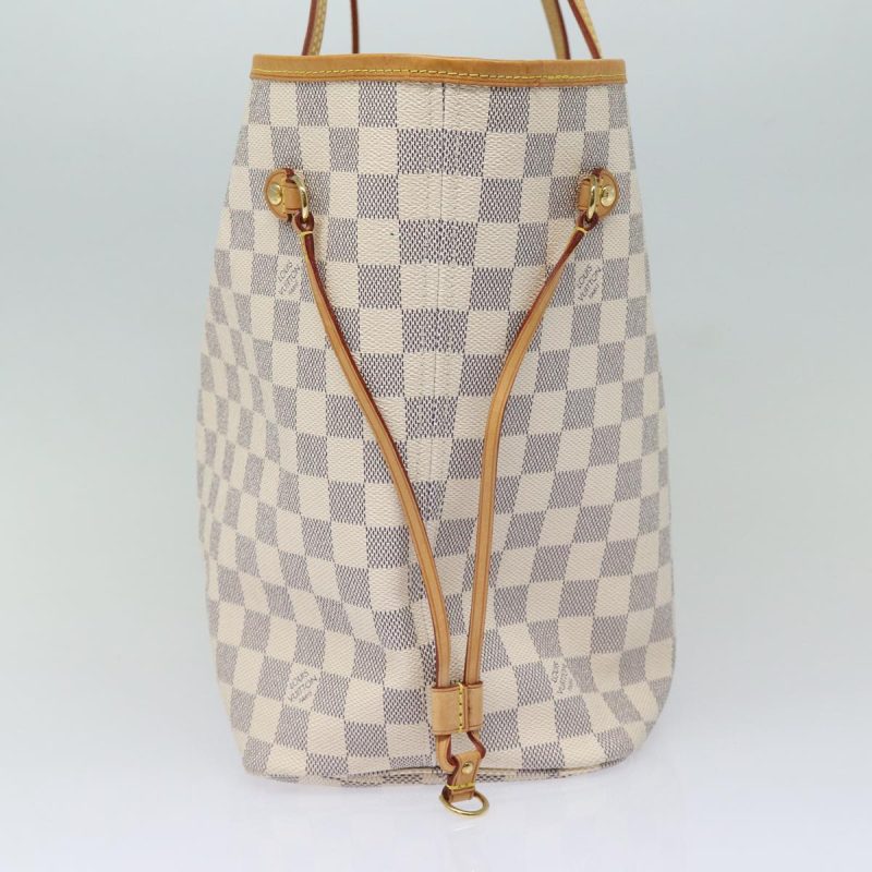 Louis Vuitton Damier Azur Neverfull MM Tote Bag N41605  85930A - Image 4