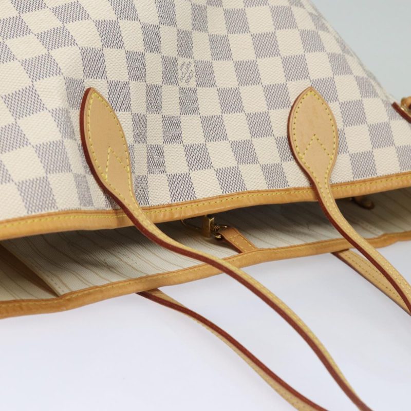 Louis Vuitton Damier Azur Neverfull MM Tote Bag N41605  85930A - Image 6