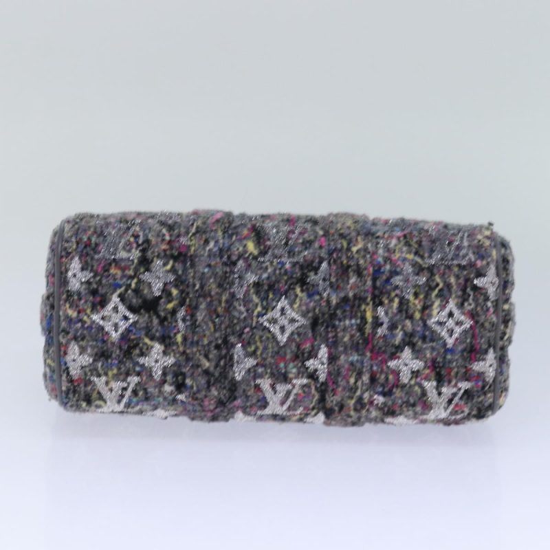 Louis Vuitton Monogram Felt Keepall XS Hand Bag Gray M80821  86001S - Image 5