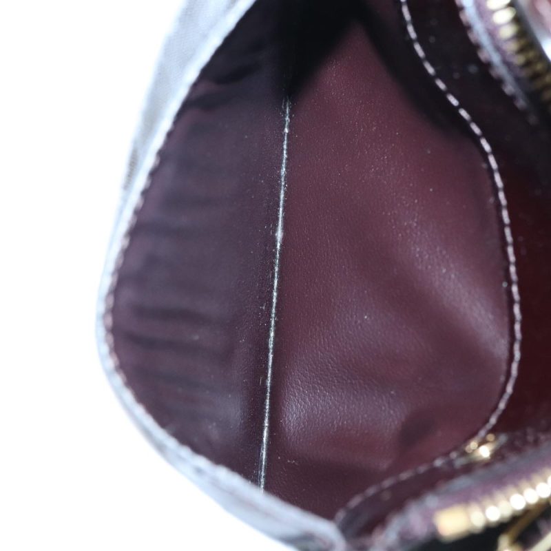 Louis Vuitton Vernis Pochette Cles NM Coin Purse Amarante M93557  86005 - Image 10