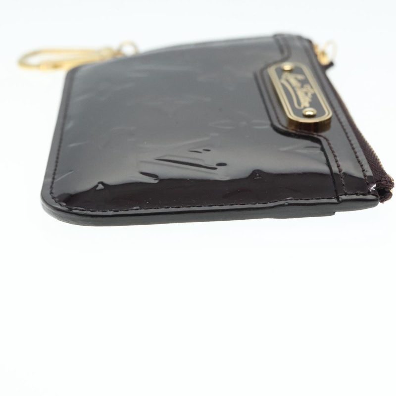 Louis Vuitton Vernis Pochette Cles NM Coin Purse Amarante M93557  86005 - Image 3