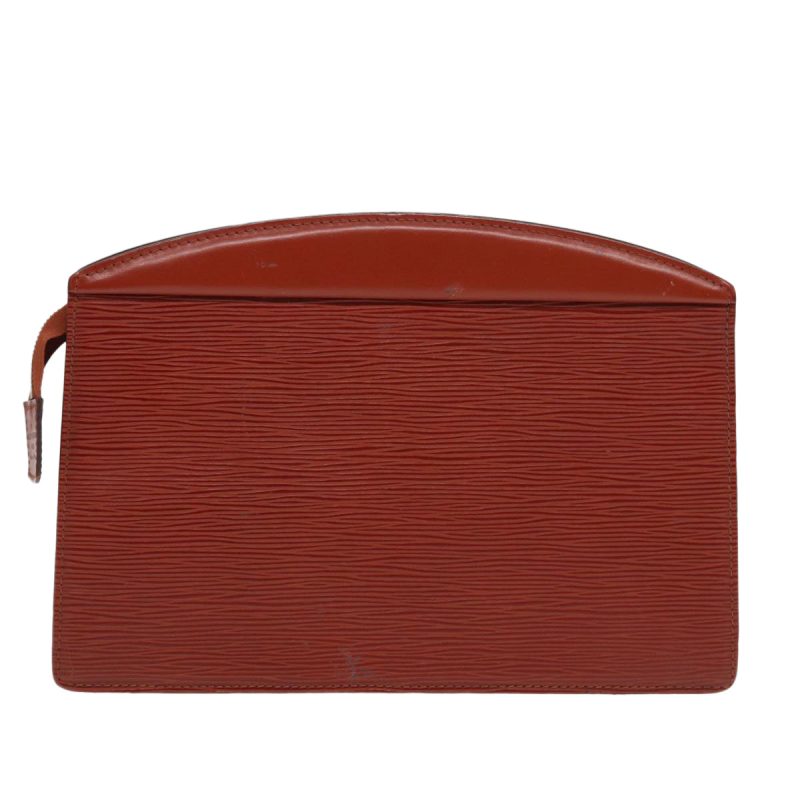 Louis Vuitton Epi Trousse Crete Pouch Brown M48403  86086 - Image 2