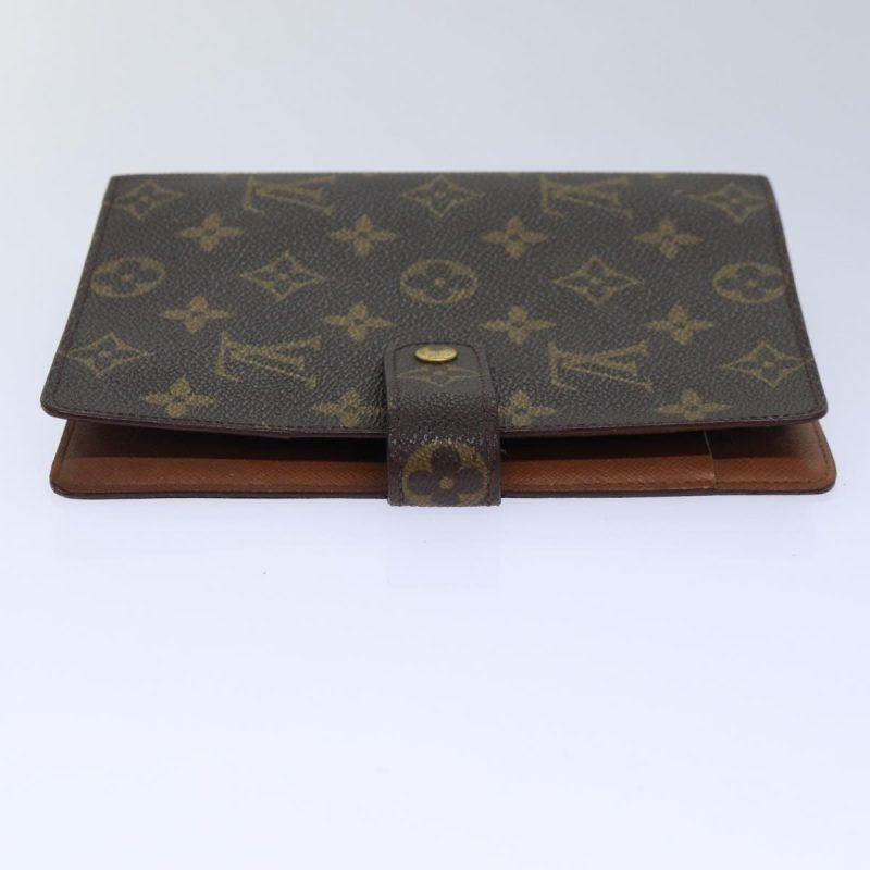 Louis Vuitton Monogram Agenda MM Day Planner Cover R20105  86093 - Image 3