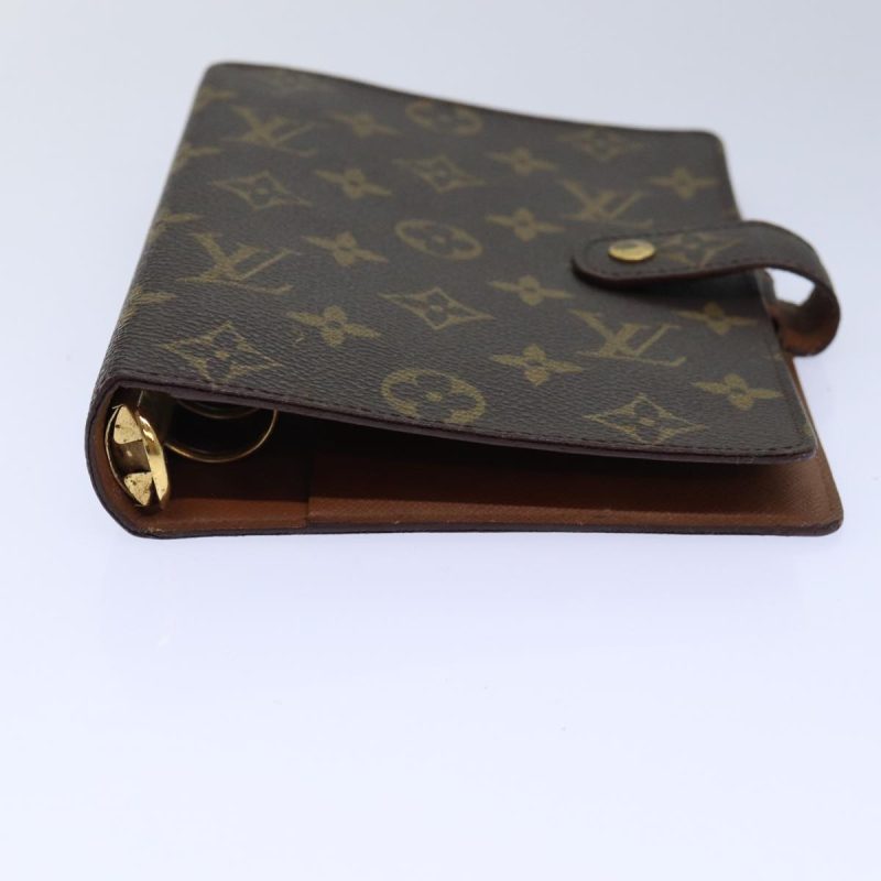 Louis Vuitton Monogram Agenda MM Day Planner Cover R20105  86093 - Image 6