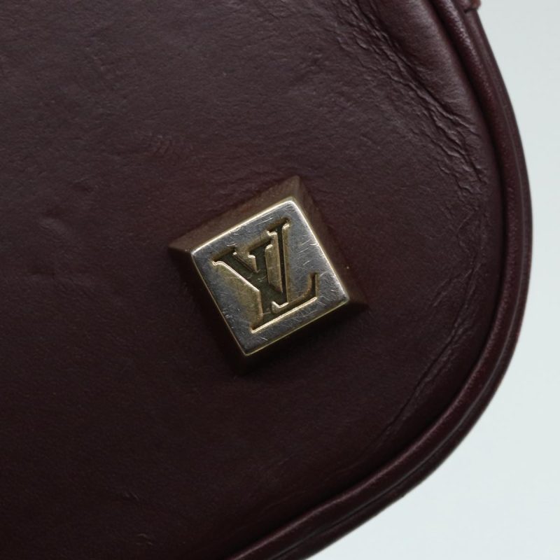 Louis Vuitton Monogram Mini Alma Haut Hand Bag Red M92204  86110 - Image 10