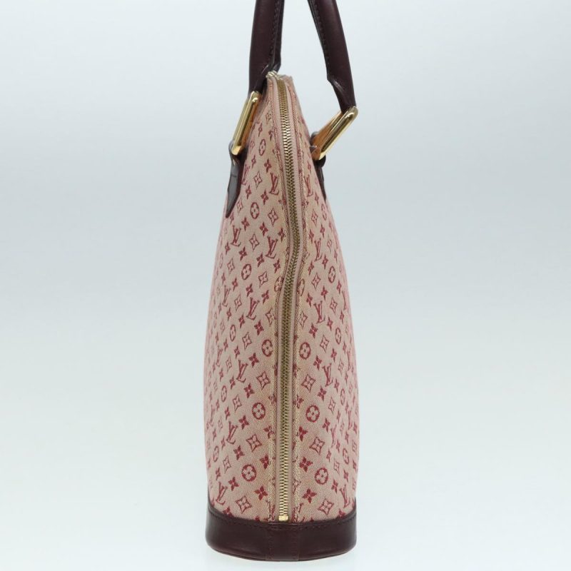 Louis Vuitton Monogram Mini Alma Haut Hand Bag Red M92204  86110 - Image 4