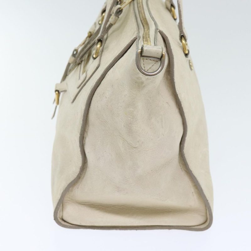 Louis Vuitton Monogram Empreinte Lumineuse PM Tote Bag Neige M93411 Auth 86195 - Image 3