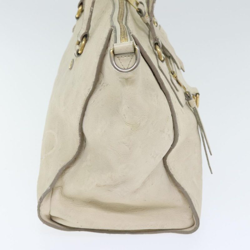 Louis Vuitton Monogram Empreinte Lumineuse PM Tote Bag Neige M93411 Auth 86195 - Image 4