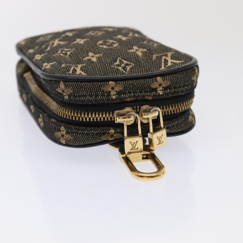 Louis Vuitton Monogram Mini Camera Case Housse Digital Black M92066 Auth 86293 - Image 5