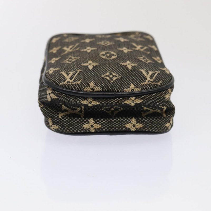 Louis Vuitton Monogram Mini Camera Case Housse Digital Black M92066 Auth 86293 - Image 6