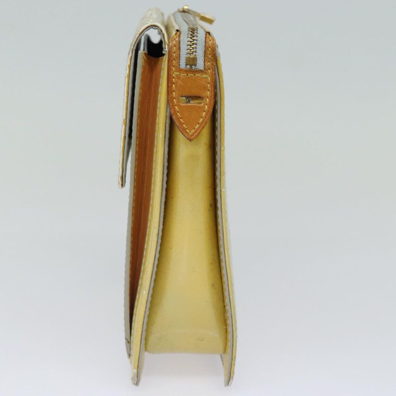 Louis Vuitton Monogram Vernis Motto Accessory Pouch Gris M91030  86327 - Image 3