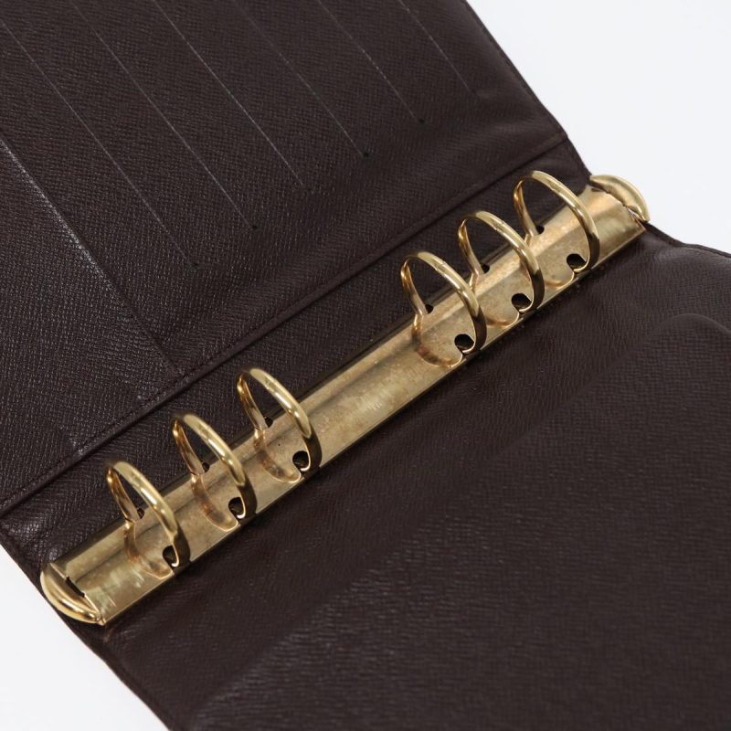 Louis Vuitton Damier Ebene Agenda MM Day Planner Cover R20240  86350 - Image 9