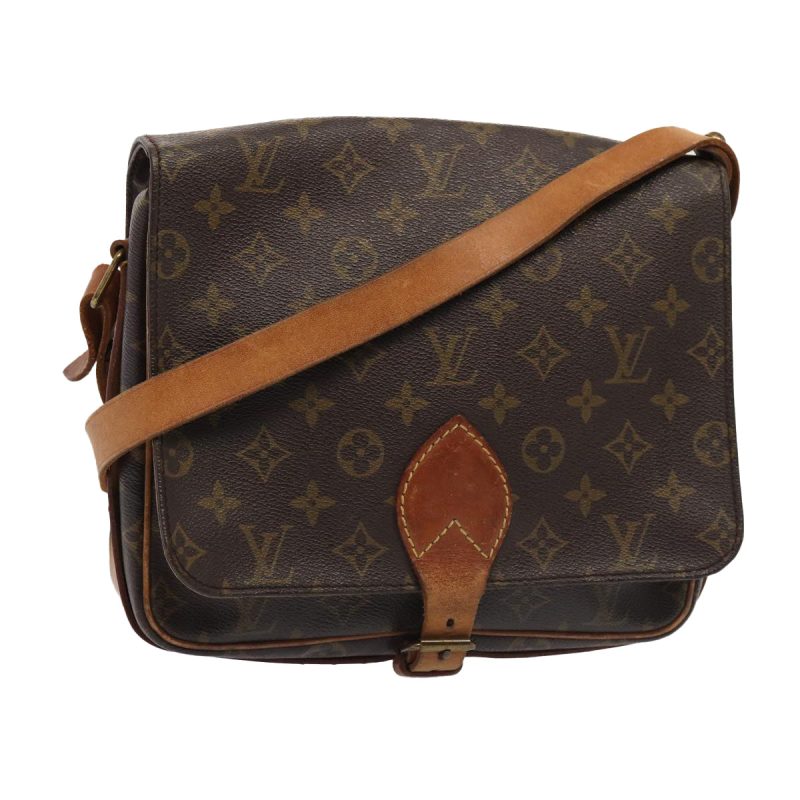Louis Vuitton Monogram Cartouchiere GM Shoulder Bag M51252  86367