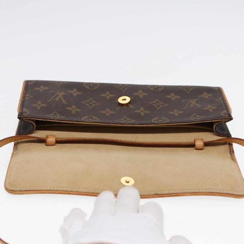 Louis Vuitton Monogram Pochette Twin GM Shoulder Bag M51852  86374 - Image 10