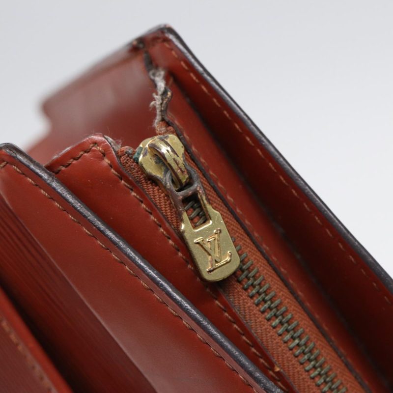 Louis Vuitton Epi Riviera Hand Bag Brown M48183  86380 - Image 10