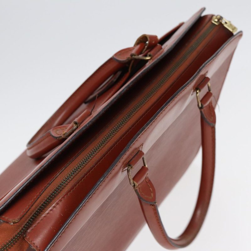 Louis Vuitton Epi Riviera Hand Bag Brown M48183  86380 - Image 6