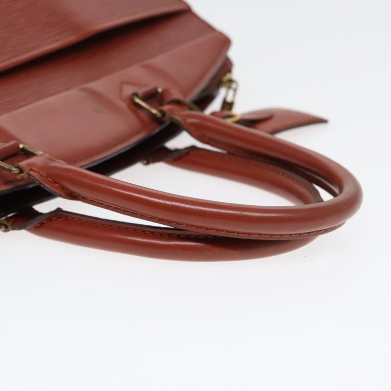 Louis Vuitton Epi Riviera Hand Bag Brown M48183  86380 - Image 7