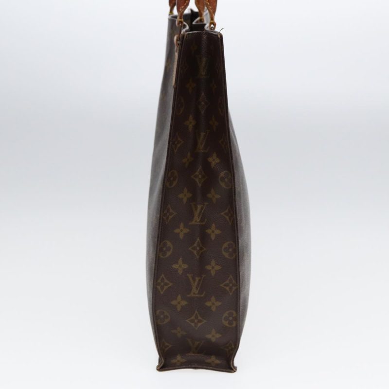 Louis Vuitton Monogram Sac Plat Hand Bag M51140  86401 - Image 3