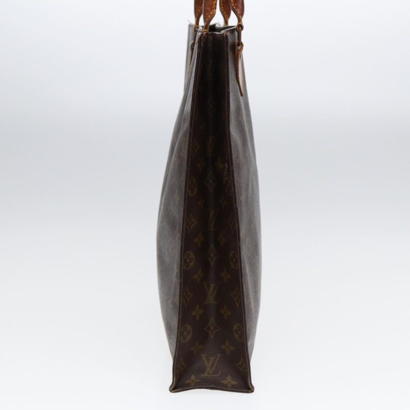 Louis Vuitton Monogram Sac Plat Hand Bag M51140  86401 - Image 4