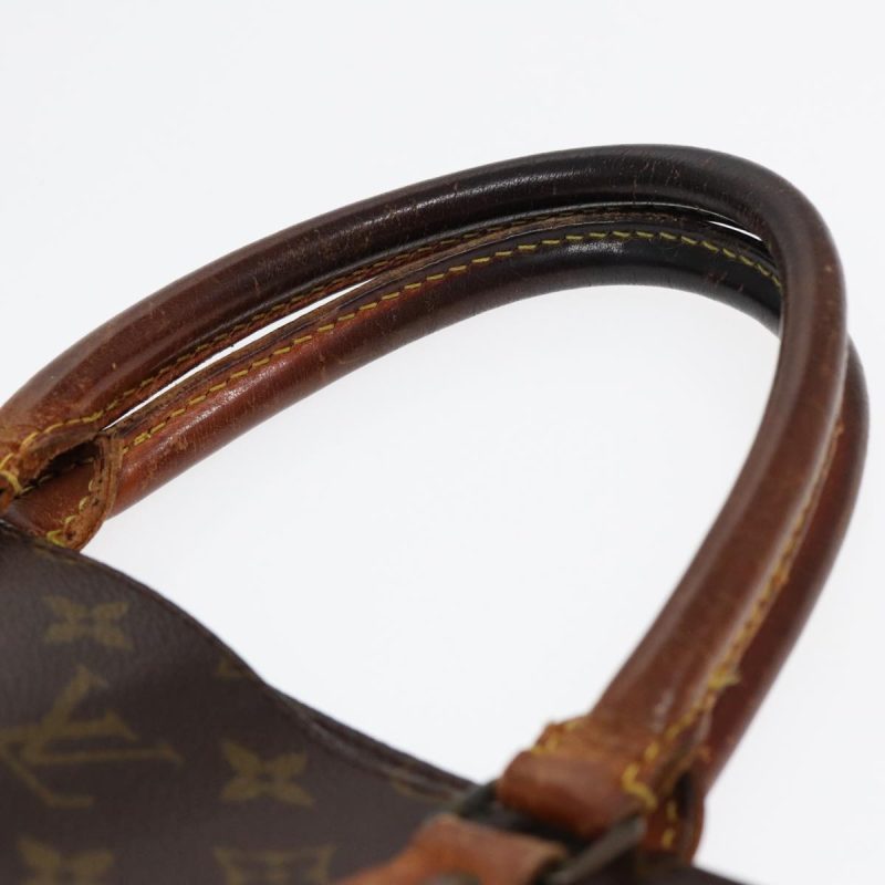 Louis Vuitton Monogram Sac Plat Hand Bag M51140  86401 - Image 9