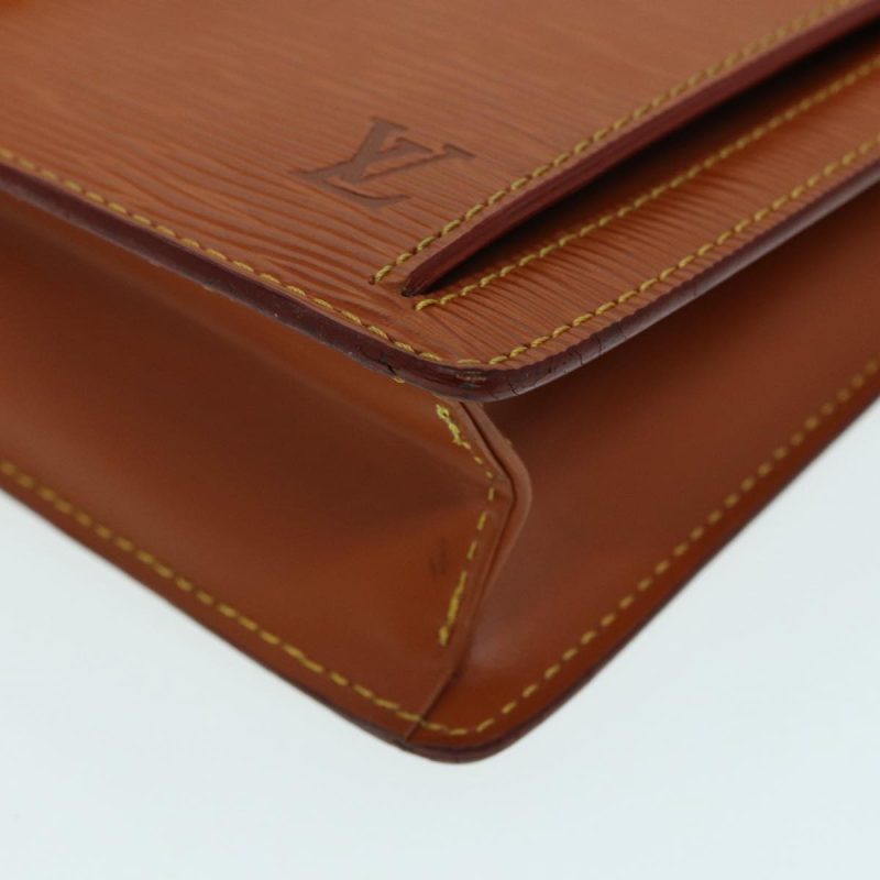Louis Vuitton Epi Serie Dragonne Hand Bag Zipangu Gold M52618  86508 - Image 9