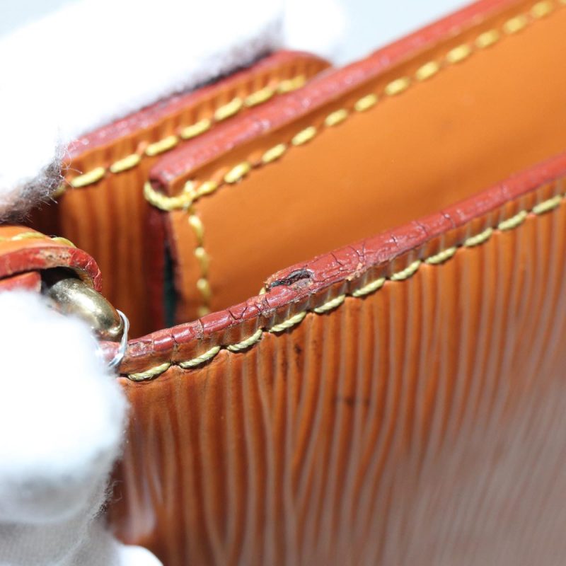 Louis Vuitton Epi Serie Dragonne Hand Bag Zipangu Gold M52618  86508 - Image 5