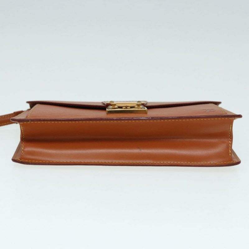 Louis Vuitton Epi Serie Dragonne Hand Bag Zipangu Gold M52618  86508 - Image 6