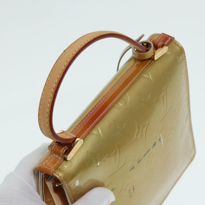 Louis Vuitton Monogram Vernis Spring Street Hand Bag Gris M91029  86516 - Image 6