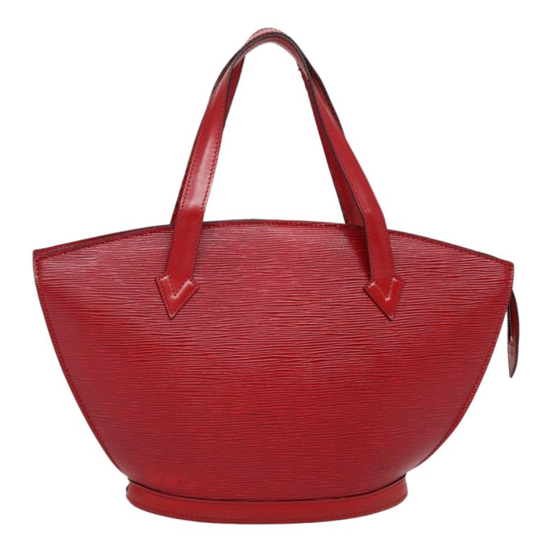 Louis Vuitton Epi Saint Jacques Shoulder Bag Red M52277  86602
