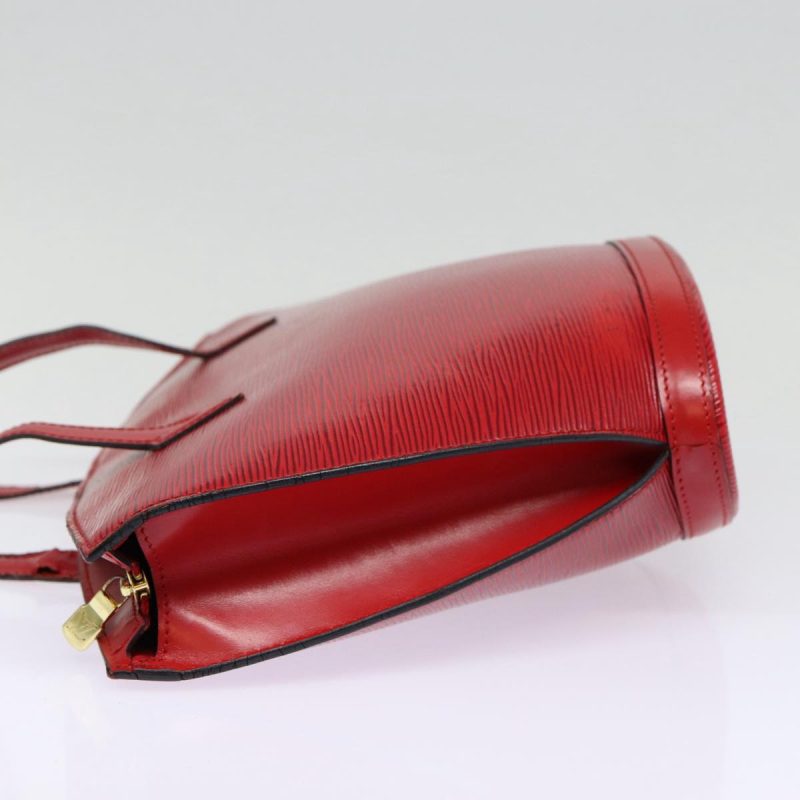 Louis Vuitton Epi Saint Jacques Shoulder Bag Red M52277  86602 - Image 3