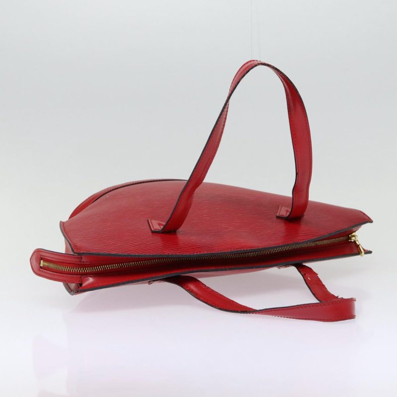 Louis Vuitton Epi Saint Jacques Shoulder Bag Red M52277  86602 - Image 6