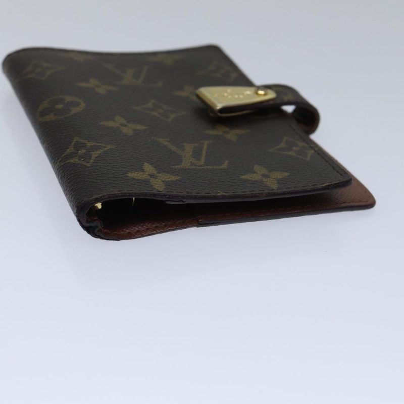 Louis Vuitton Monogram Agenda Partonaire PM Day Planner Cover R21029 Auth 86996 - Image 4
