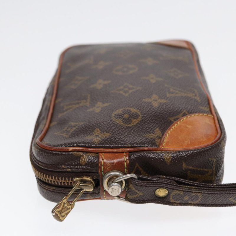 Louis Vuitton Monogram Marly Dragonne PM Clutch Bag M51827  87478 - Image 3
