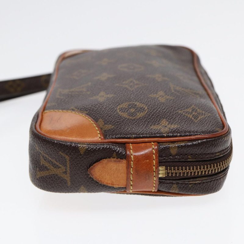 Louis Vuitton Monogram Marly Dragonne PM Clutch Bag M51827  87478 - Image 4