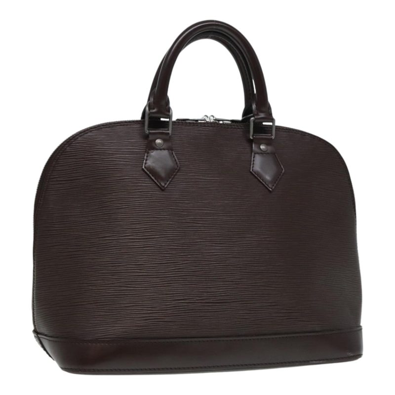 Louis Vuitton Epi Alma Hand Bag Mocha M5214D  87497