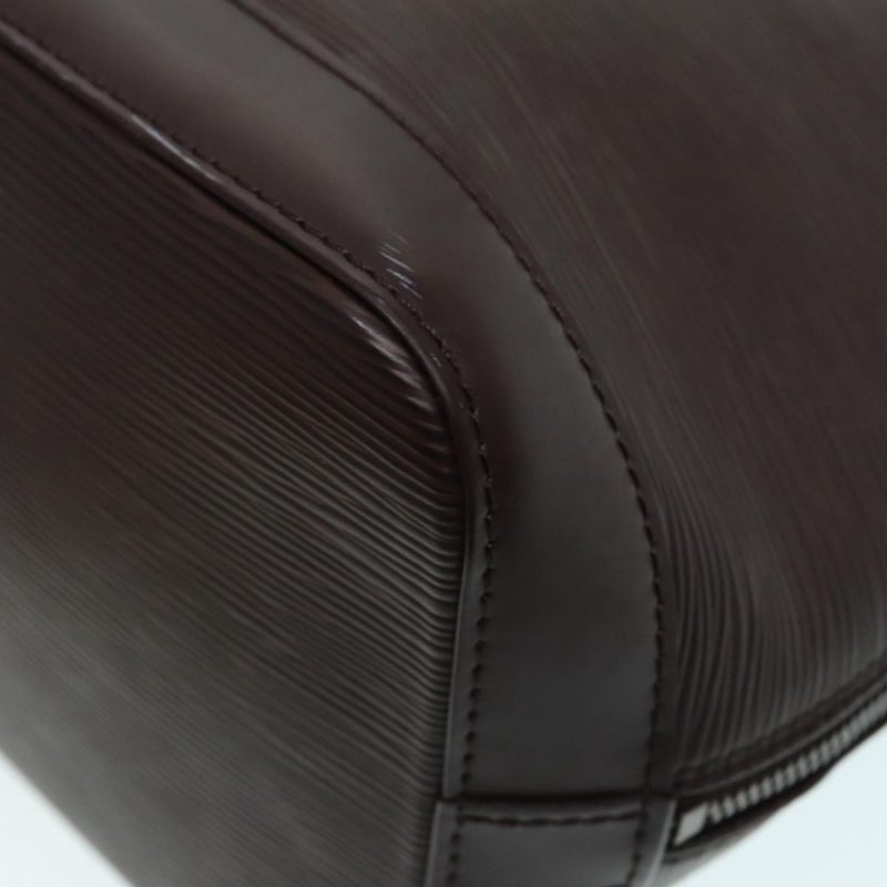 Louis Vuitton Epi Alma Hand Bag Mocha M5214D  87497 - Image 9