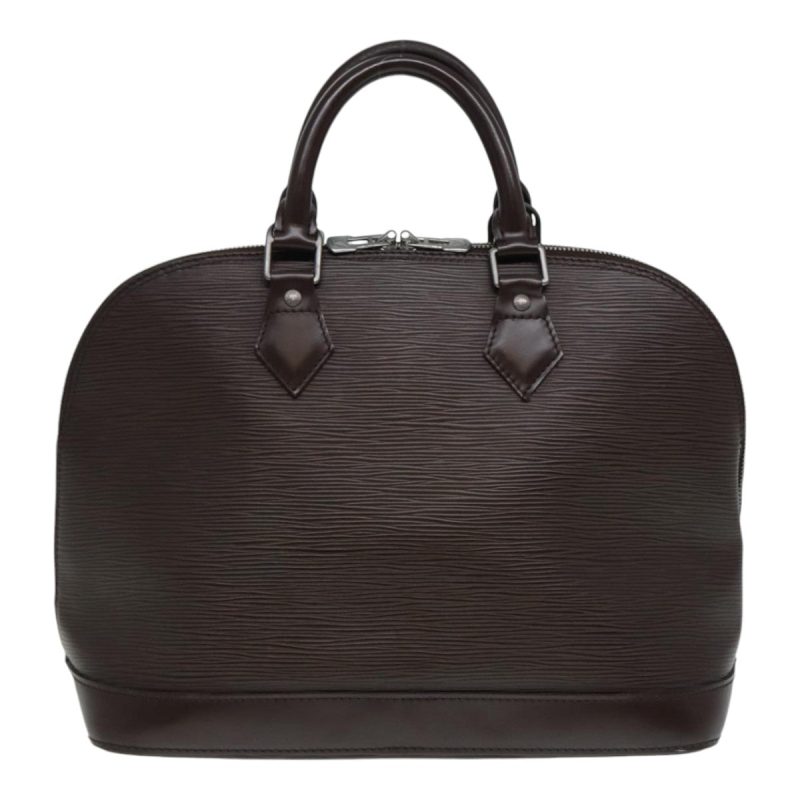 Louis Vuitton Epi Alma Hand Bag Mocha M5214D  87497 - Image 2
