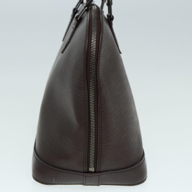 Louis Vuitton Epi Alma Hand Bag Mocha M5214D  87497 - Image 4