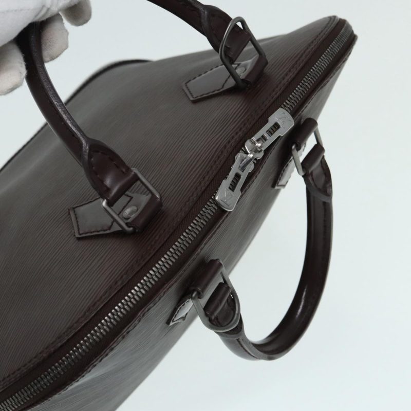 Louis Vuitton Epi Alma Hand Bag Mocha M5214D  87497 - Image 6