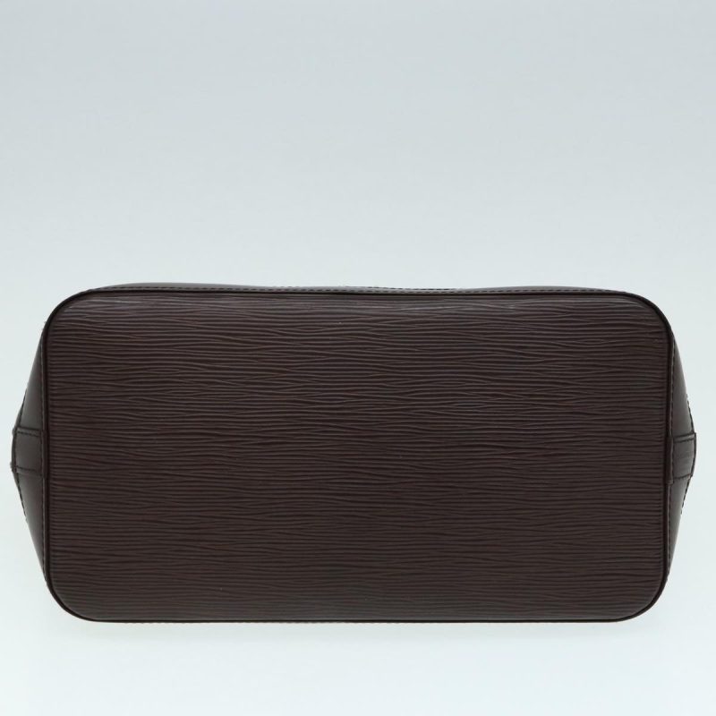 Louis Vuitton Epi Alma Hand Bag Mocha M5214D  87497 - Image 5