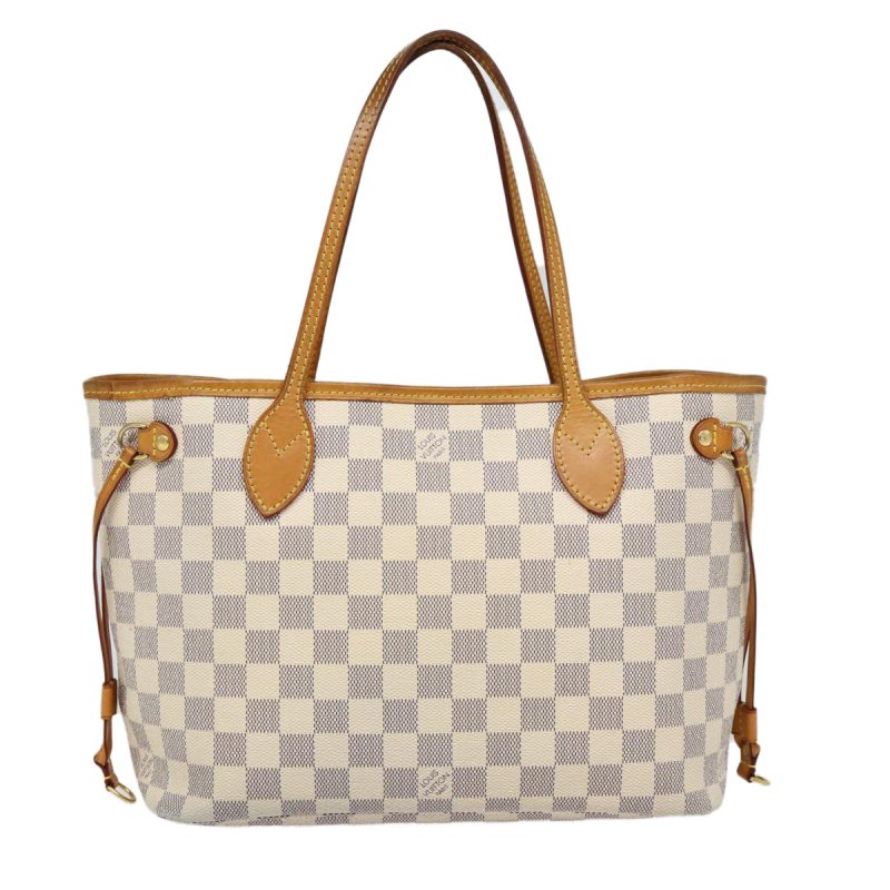 Louis Vuitton Damier Azur Neverfull PM Tote Bag N41362  87565 - Image 2