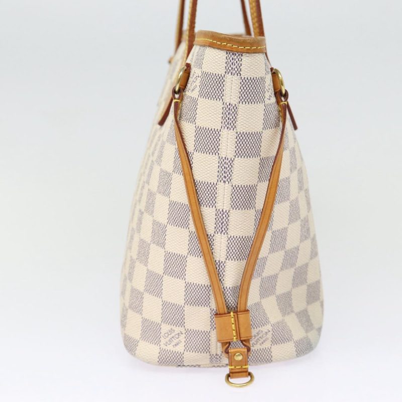 Louis Vuitton Damier Azur Neverfull PM Tote Bag N41362  87565 - Image 3