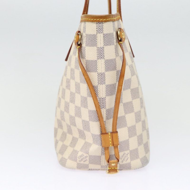 Louis Vuitton Damier Azur Neverfull PM Tote Bag N41362  87565 - Image 4