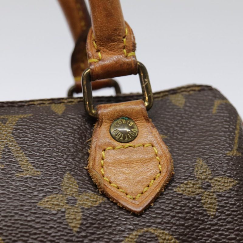 Louis Vuitton Monogram Mini Speedy Hand Bag M41534  87712 - Image 10