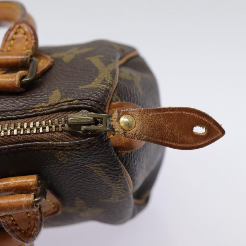 Louis Vuitton Monogram Mini Speedy Hand Bag M41534  87712 - Image 9