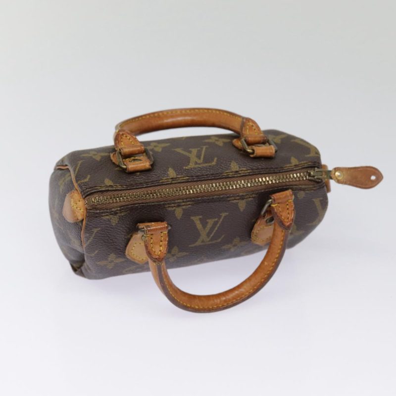 Louis Vuitton Monogram Mini Speedy Hand Bag M41534  87712 - Image 6