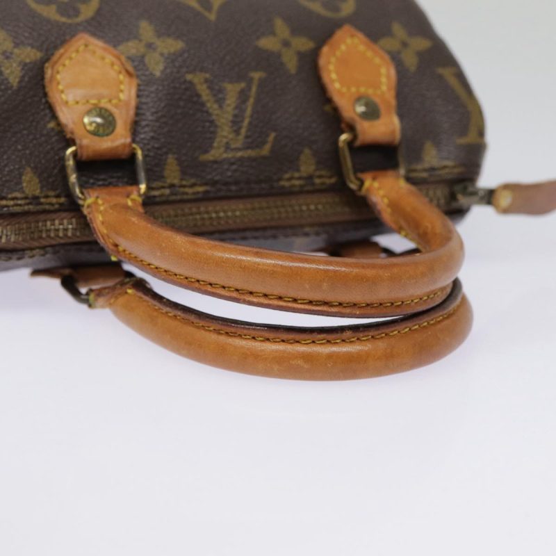 Louis Vuitton Monogram Mini Speedy Hand Bag M41534  87712 - Image 7