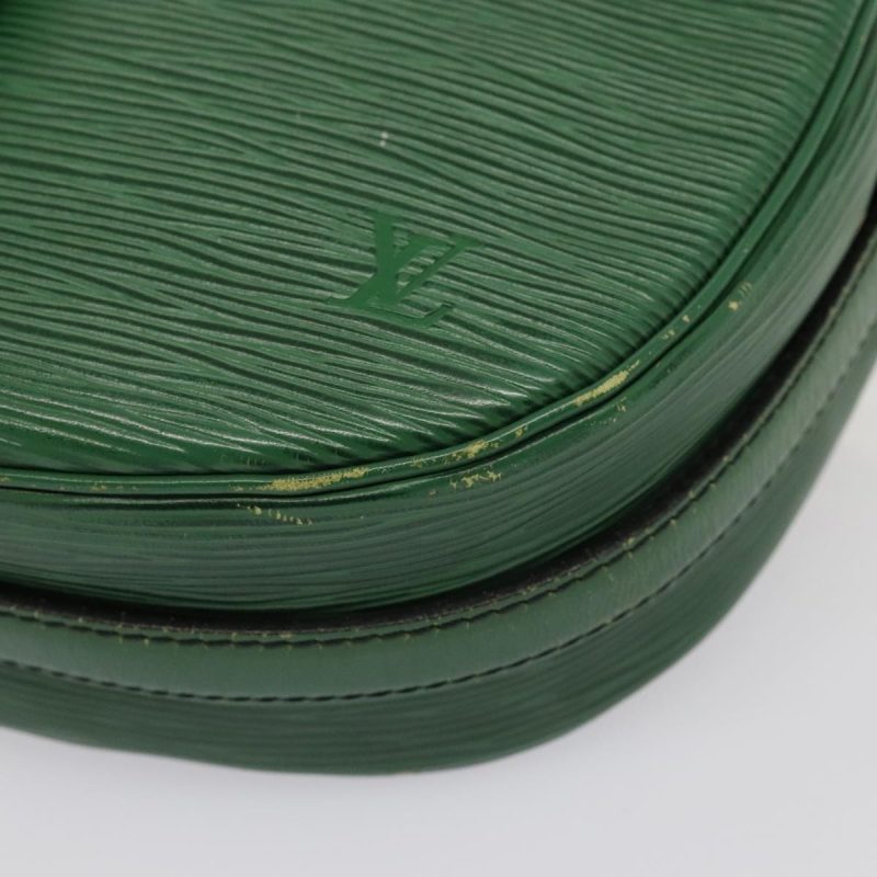 Louis Vuitton Epi Jeune Fille MM Shoulder Bag Green M52154  87714 - Image 9