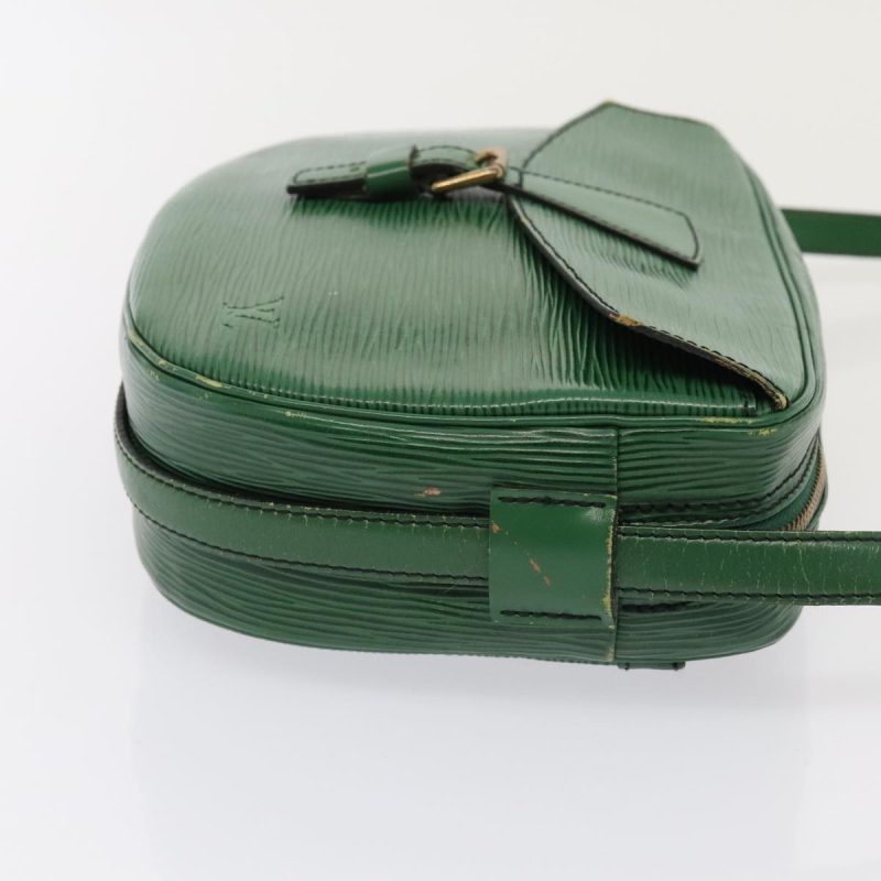 Louis Vuitton Epi Jeune Fille MM Shoulder Bag Green M52154  87714 - Image 3